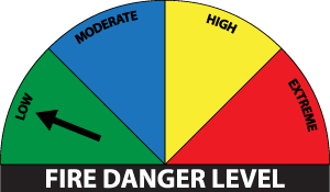 Fire Danger Level - Low